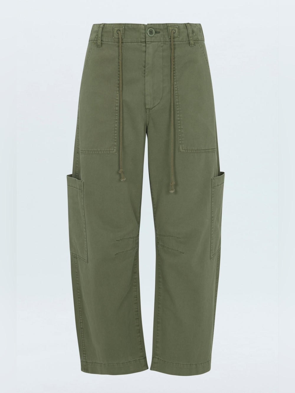 Sabrina Curved Utility Pants - Meadow Green